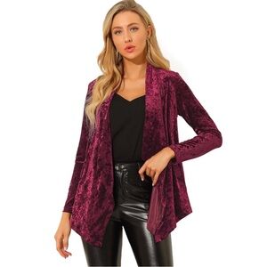 Chico's Rich Burgundy Cardigan top